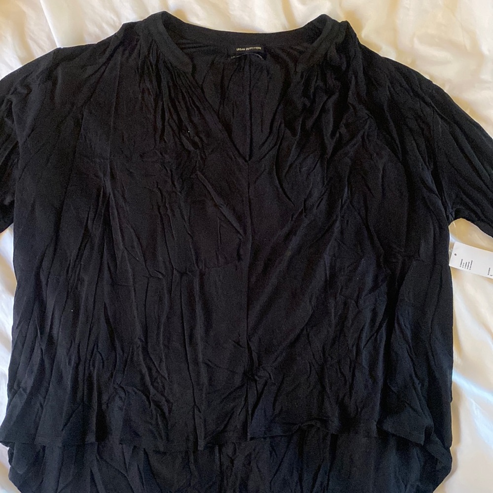 Urban outfitters large black blouse